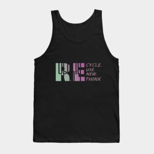 Recycle Reuse Renew Rethink Earth Day Environmental Activism T-Shirt Tank Top